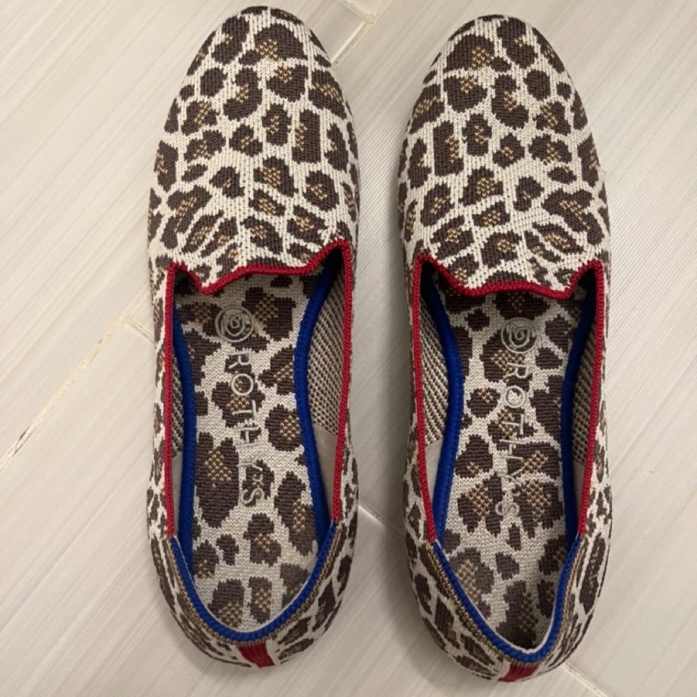 Rothy's The Loafer Animal Print